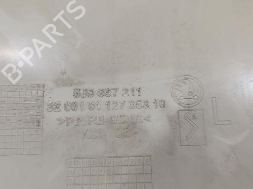 Rear left panel SKODA FABIA II Combi (545) 1.2 TSI | BP32489561C60