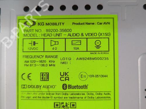 Radio SSANGYONG TIVOLI 1.5 | BP38867484E6 - Image 6