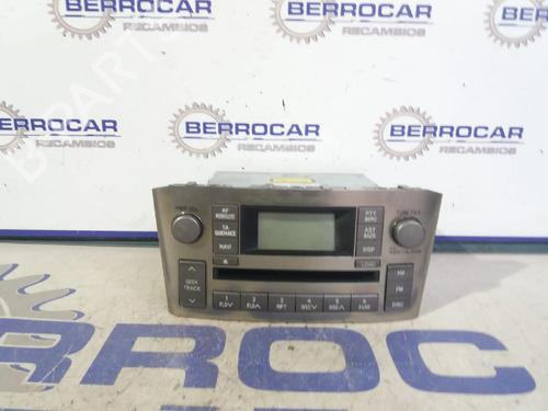 Used Radio TOYOTA AVENSIS (_T25_) 1.8 VVT-i (ZZT251_, ZZT251R) (129 hp) 31678348