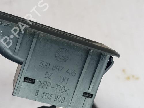 Right front window switch SKODA FABIA II Combi (545) 1.6 TDI | BP31559035I26 - Image 3