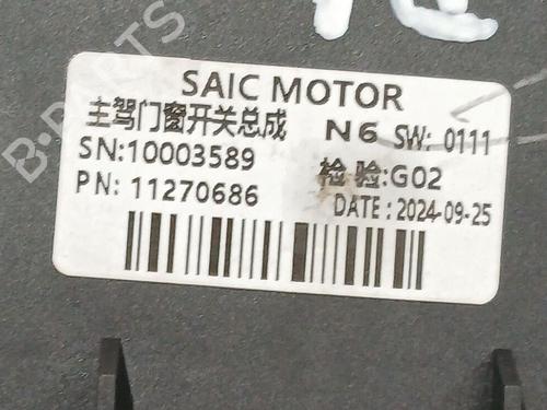 Left front window switch MG MG ZS SUV (AZS1) 1.5 VTi | BP38865726I27 - Image 6
