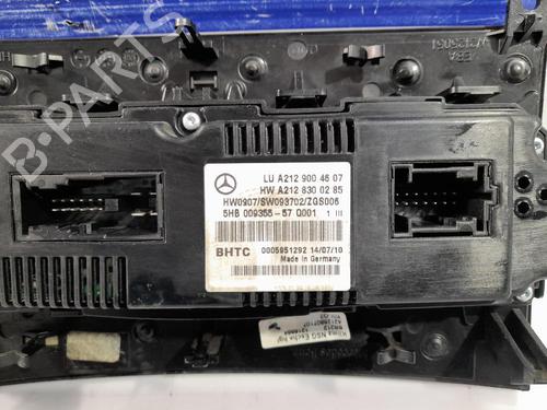 Climate control MERCEDES-BENZ E-CLASS (W212) E 220 CDI / BlueTEC (212.001, 212.002) | BP31541987I5