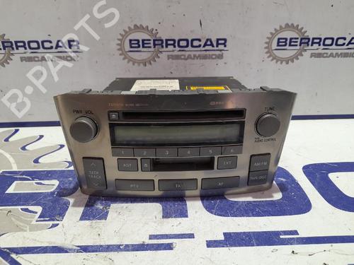 Used Radio TOYOTA AVENSIS (_T25_) 1.8 VVT-i (ZZT251_, ZZT251R) (129 hp) 31678278