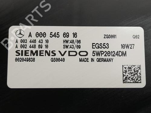 Gearbox control unit MERCEDES-BENZ E-CLASS (W212) E 220 CDI / BlueTEC (212.001, 212.002) | BP31542024M52 - Image 2