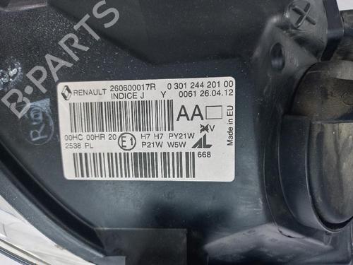 Left headlight RENAULT MEGANE III Hatchback (BZ0/1_, B3_) 1.2 TCe (BZ2B, BZ11) | BP31558172C28 - Image 5