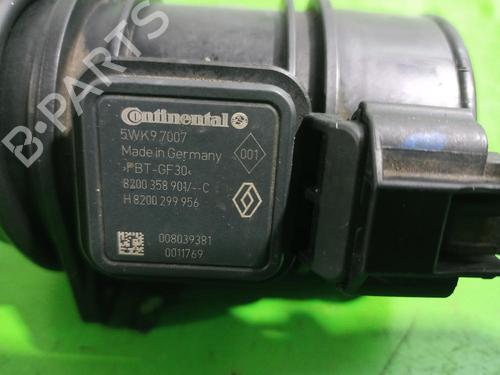 Mass air flow sensor RENAULT LAGUNA III Grandtour (KT0/1) 3.0 dCi (KT03, KT13) | BP31552510M95