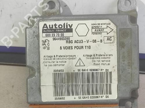 Airbag styreenhed PEUGEOT 206 Hatchback (2A/C) 1.9 D (69 hp) 31677986