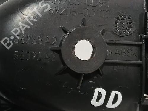 Front right interior door handle TOYOTA YARIS (_P9_) 1.33 VVT-i (NSP90_, NSP90R) | BP32466120I14 