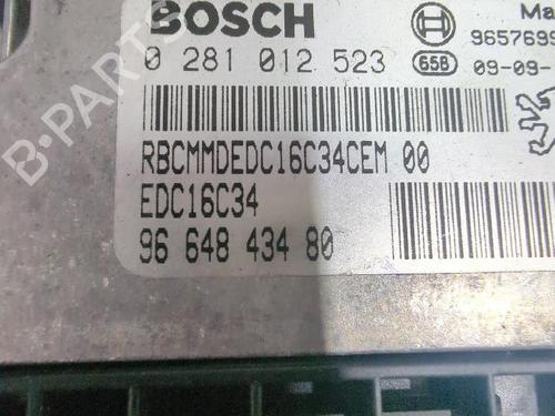 Engine control unit (ECU) CITROËN C3 II (SC_) 1.4 HDi 70 (SC8HZC, SC8HR0, SC8HP4) | BP31568616M57  - Image 5