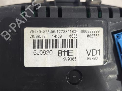 Instrument cluster SKODA FABIA II Combi (545) 1.2 TSI | BP32489564C47 