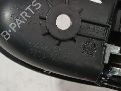 Rear left interior door handle TOYOTA YARIS (_P9_) 1.33 VVT-i (NSP90_, NSP90R) | BP32466135I15