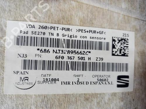 Interior roof SEAT IBIZA V (KJ1, KJG) 1.0 TSI | BP31556647I12 