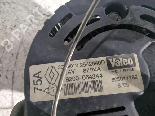 Alternator RENAULT CLIO II (BB_, CB_) 1.2 (BB0A, BB0F, BB10, BB1K, BB28, BB2D, BB2H, CB0A,... | BP32465252M7