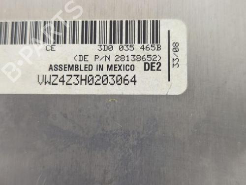 Electronic module VW PHAETON (3D1, 3D2, 3D3, 3D4, 3D6, 3D7, 3D8, 3D9) 3.0 V6 TDI 4motion | BP31567627M83 