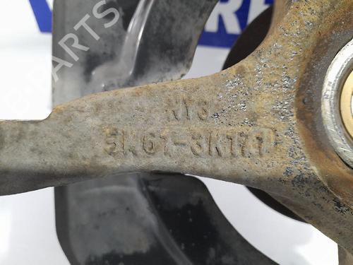 Left front steering knuckle MAZDA 3 (BK) 1.6 DI Turbo | BP31540816M25 - Image 2