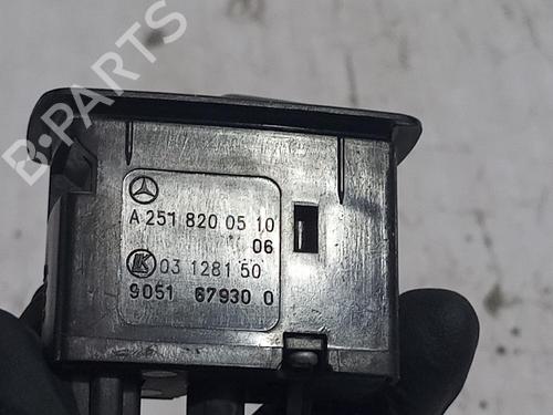 Right front window switch MERCEDES-BENZ A-CLASS (W169) A 200 CDI (169.008, 169.308) | BP31561581I26