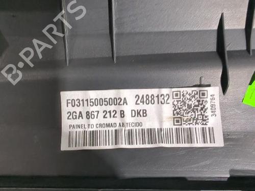 Rear right panel VW T-ROC (A11, D11) 1.6 TDI | BP32462166C61 