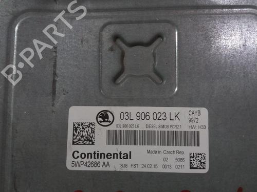 Used Engine control unit (ECU) Engine control unit (ECU) SKODA RAPID Spaceback (NH1) 1.6 TDI (90 hp) 31569506 31569506