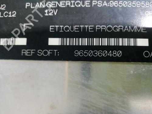 Engine control unit (ECU) PEUGEOT PARTNER MPV (5_, G_) 1.9 D | BP31543707M57 - Image 2