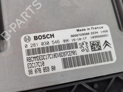 Engine control unit (ECU) PEUGEOT PARTNER Box Body/MPV 1.6 HDi 90 | BP38867776M57 - Image 3