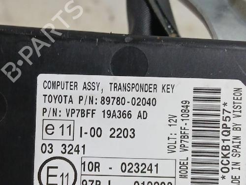 Electronic module TOYOTA AURIS (_E15_) 1.33 Dual-VVTi (NRE150_, NRE150R) | BP31564426M83  - Image 7