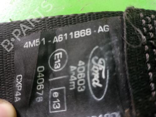 Rear left seatbelt FORD FOCUS I Saloon (DFW) 1.6 16V | BP31547521I29
