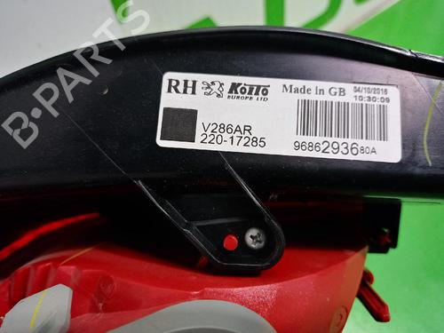 Right taillight PEUGEOT 508 I (8D_) 2.0 HDi | BP31548190C35