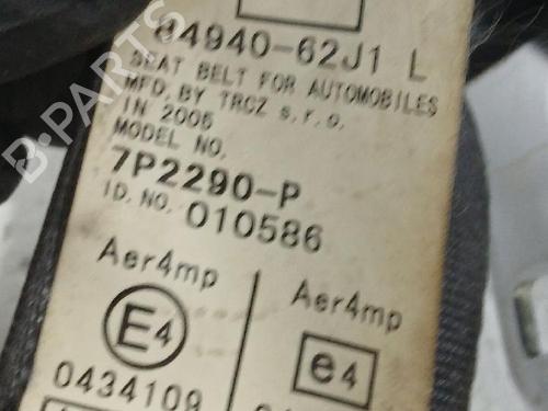 Front left seatbelt SUZUKI SWIFT III (MZ, EZ) 1.3 (RS413, ZC11S) | BP32490160I26 