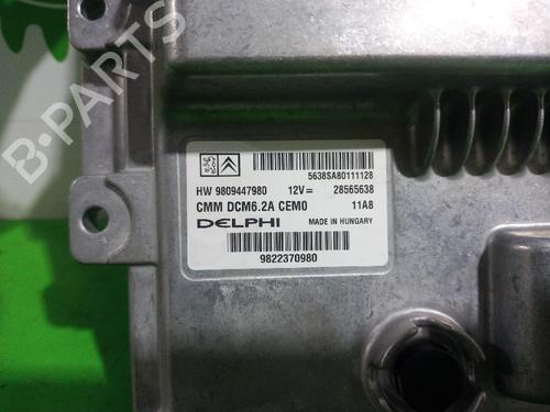 Engine control unit (ECU) PEUGEOT 508 I (8D_) 2.0 BlueHDi 150 | BP31549795M57