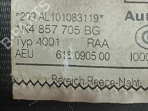 Front left seatbelt VW GOLF VI Variant (AJ5) 1.6 TDI | BP33747196I26 - Image 6