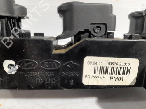 Left front window switch HYUNDAI i30 (FD) 1.6 | BP38861170I27 - Image 2