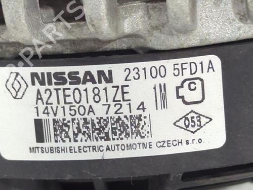 Alternator NISSAN MICRA V (K14) 1.5 DCI | BP31563141M7 - Image 5