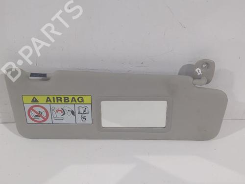 Used Right sun visor DACIA DUSTER (HM_) 1.0 TCe 90 (HMM6) (91 hp) 31567845
