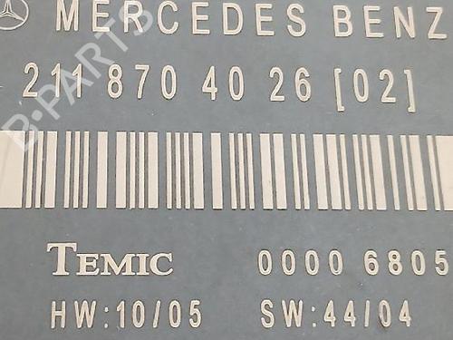 Electronic module MERCEDES-BENZ E-CLASS (W211) E 280 CDI (211.020) | BP34340064M83  - Image 6