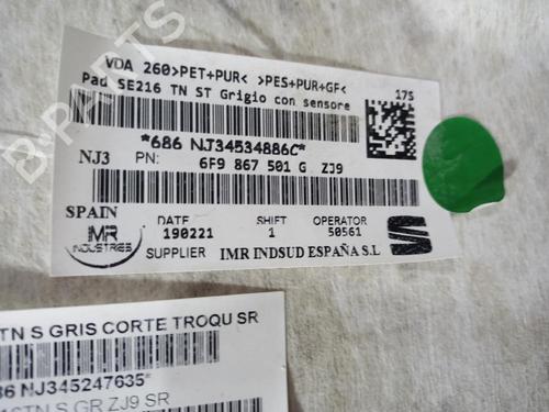 Interior roof SEAT ARONA (KJ7, KJP) 1.0 TSI | BP31556538I12