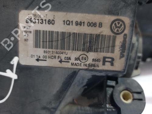 Right headlight VW EOS (1F7, 1F8) 2.0 FSI | BP31559763C29