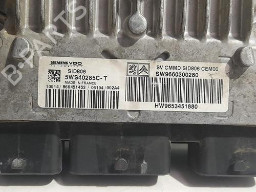 Engine control unit (ECU) CITROËN C3 II Hatchback Van (SC_) 1.4 HDi | BP31542340M57 - Image 3