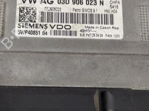 Engine control unit (ECU) SKODA FABIA II (542) 1.2 | BP38865645M57 - Image 6