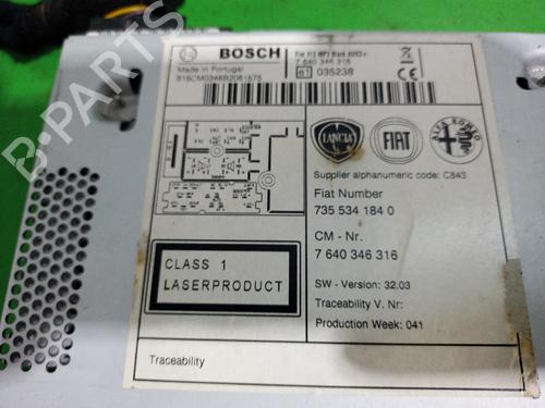 Radio FIAT 500 C (312_) 1.3 D Multijet (312CXE1A, 312AXE1A) | BP31551739E6 - Image 2