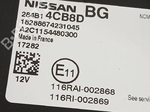 Electronic module NISSAN QASHQAI II (J11, J11_) 1.5 dCi | BP32467033M83 - Image 6