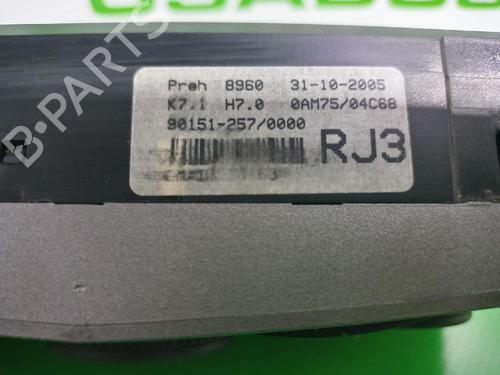 Climate control OPEL ZAFIRA / ZAFIRA FAMILY B (A05) 1.9 CDTI (M75) | BP31543071I5