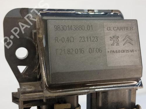 Heater resistor PEUGEOT 3008 I MPV (0U_) 1.6 HDi | BP31555373M108 
