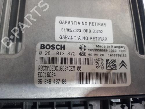 Engine control unit (ECU) PEUGEOT 207 SW (WK_) 1.6 HDi | BP31561893M57 - Image 3