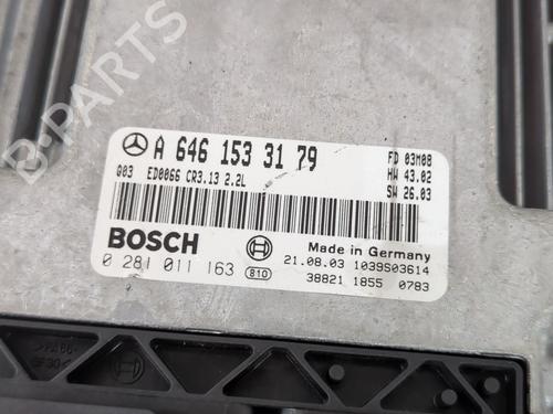Engine control unit (ECU) MERCEDES-BENZ C-CLASS (W203) C 200 CDI (203.007) | BP39943789M57 - Image 2