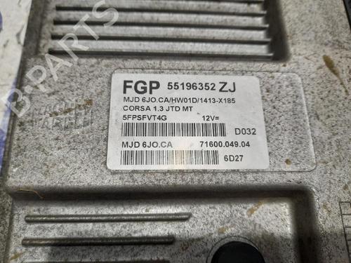 Engine control unit (ECU) OPEL CORSA C Hatchback Van (X01) 1.3 CDTI 16V (F08, W5L) | BP31570669M57  - Image 5