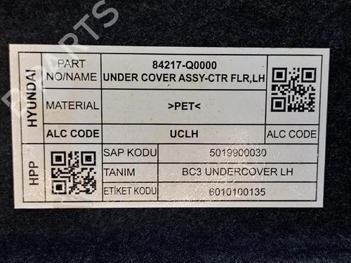 Underbody protection HYUNDAI i20 III (BC3, BI3) 1.0 T-GDI hybrid 48V | BP31554970M92 - Image 7