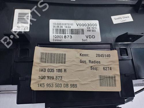 Instrument cluster VW EOS (1F7, 1F8) 2.0 FSI | BP31559690C47