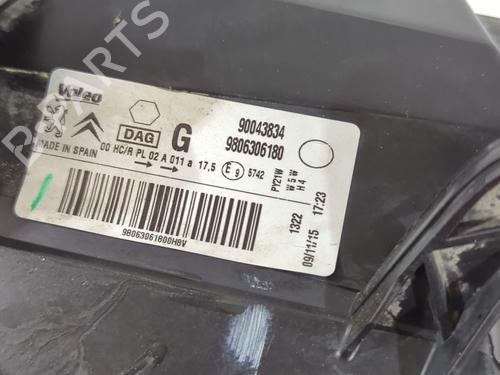 Left headlight PEUGEOT PARTNER Box Body/MPV 1.6 HDi 90 | BP38867676C28 - Image 4