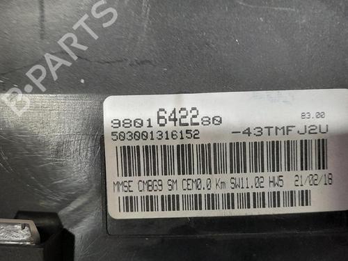 Instrument cluster PEUGEOT PARTNER Tepee 1.6 BlueHDi 120 | BP31540173C47 - Image 5