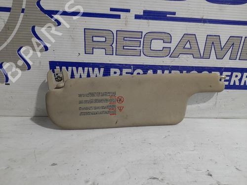 Used Right sun visor Right sun visor RENAULT LAGUNA II (BG0/1_) [2001-2007] 31673963 31673963